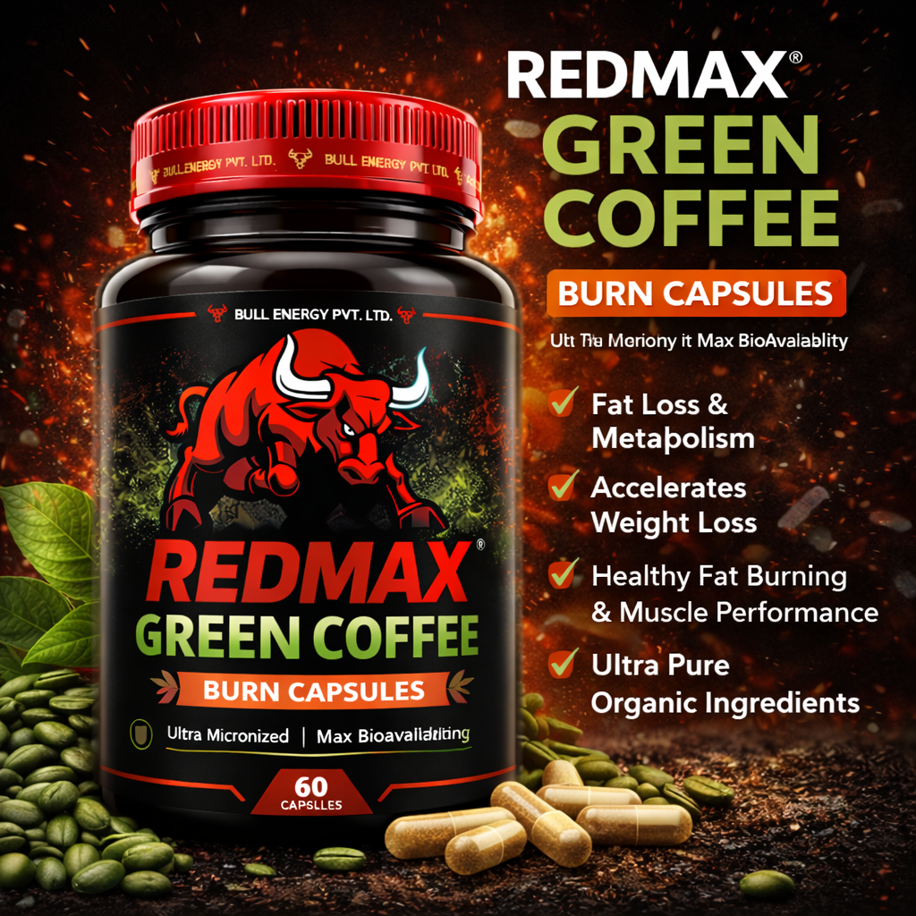 REDMAX GREEN COFFEE BURN CAPSULES